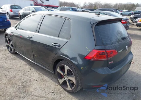 2017 Volkswagen Golf Gti Autobahn 4-Door/S 4-Door/Se 4-Door/Sport 4-Door z USA, uszkodzony, nr VIN 3VW547AU9HM025988